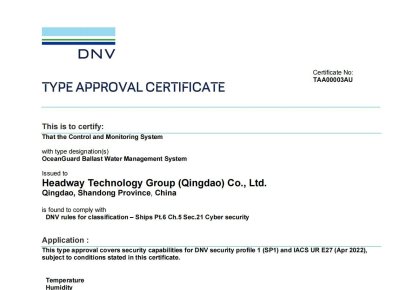 �����׼ң����������������ȣ��������ʹ���ѹ��ˮϵͳ��DNV�����徲��֤!